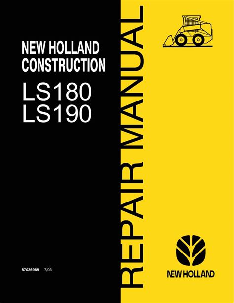 new holland ls180 skid steer service manual|used new holland ls180 for sale.